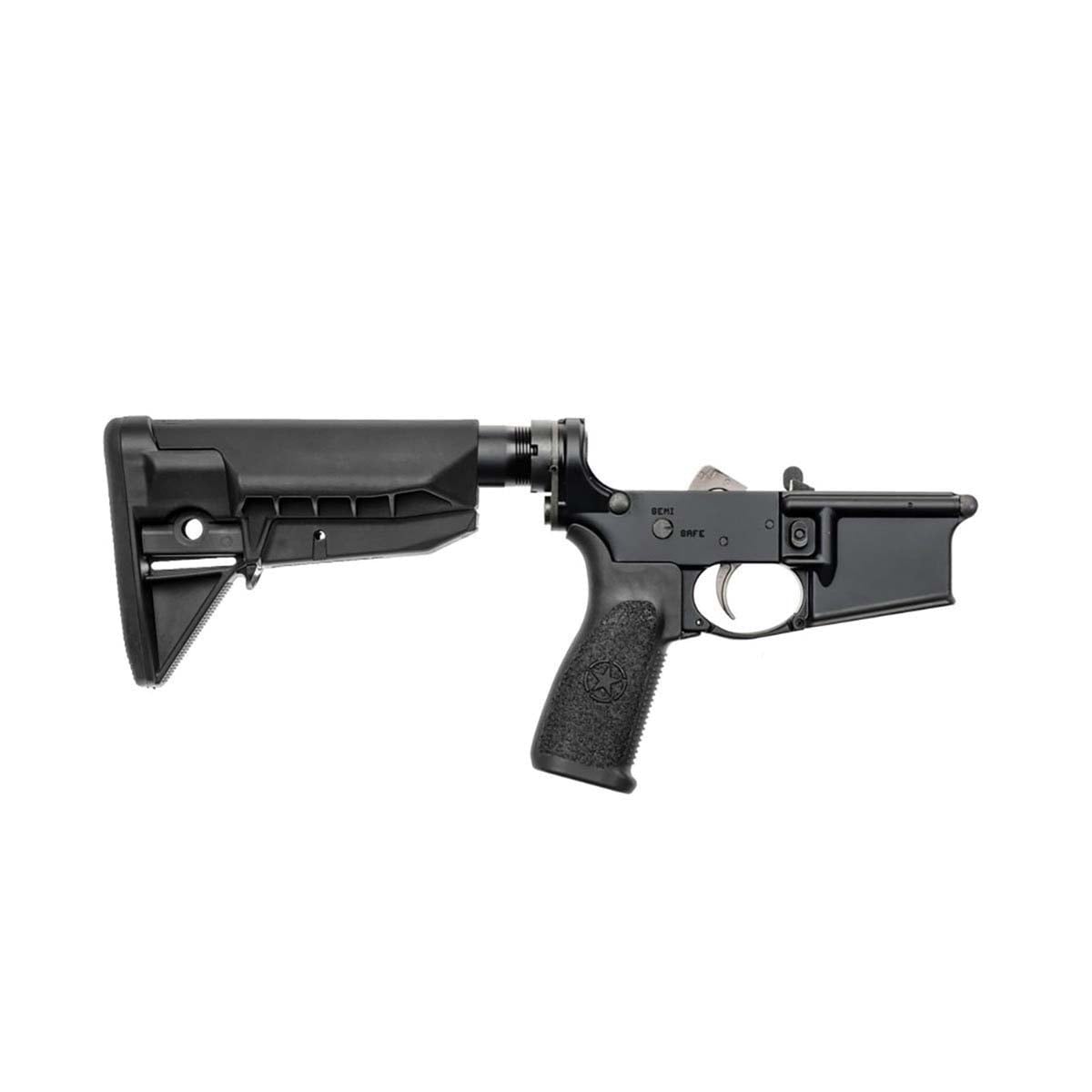 Bravo Company Complete Lower w/MK2RMS-M1T0 Recoil Migration/Mod 0-SOPMOD Stock 5.56x45mm, Black