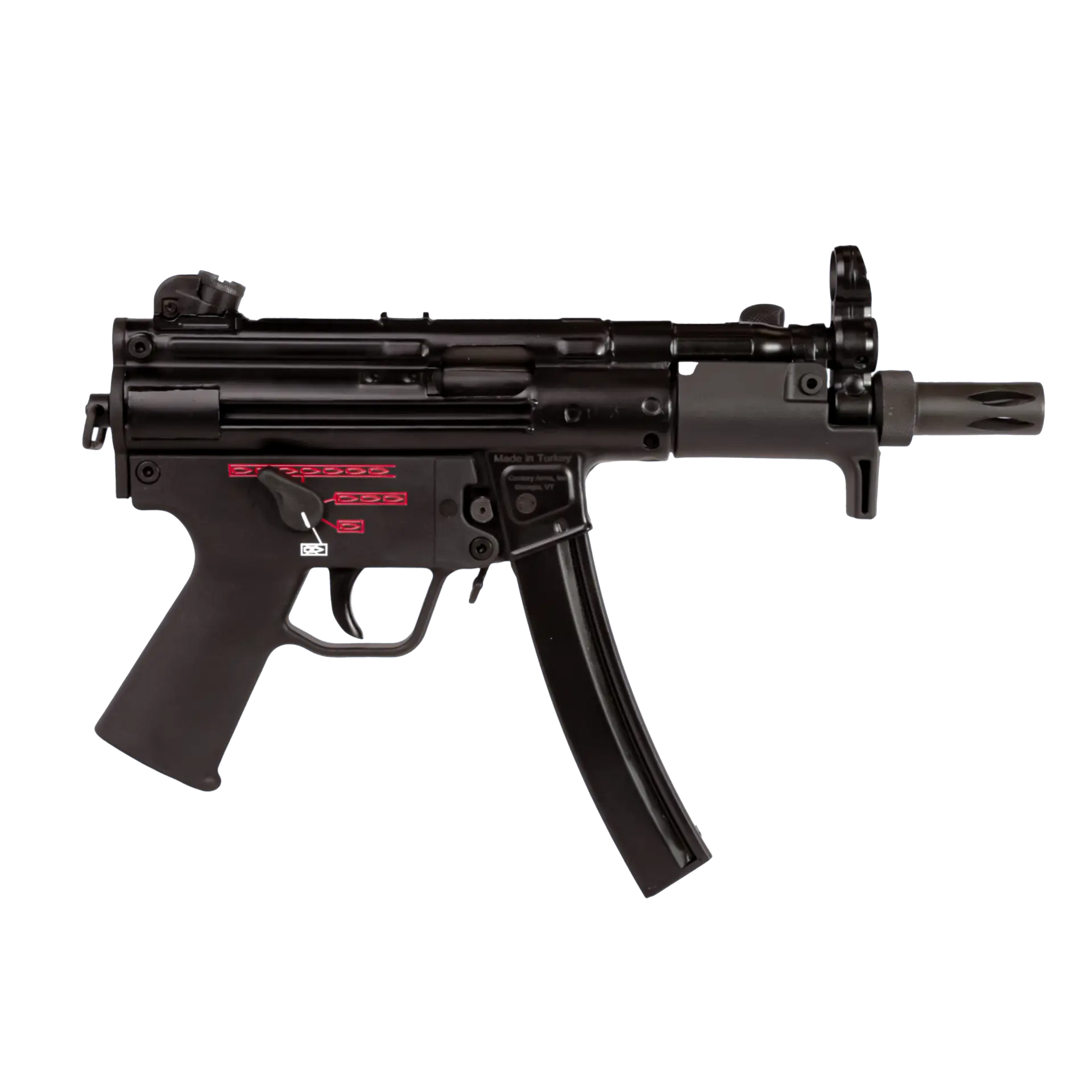 CENTURY ARMS AP5-P NAVY 9MM BLK 5.75" 30+1