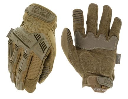 Mechanix Wear M-Pact Gloves Touchscreen Synthetic Leather, Coyote, Large - MPT-72-010