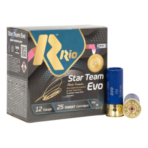 Rio Ammunition ST32HV75 Star Team EVO High Velocity 12GA 2.75\" 1 1/8oz #7.5 Shot 25 Per Box