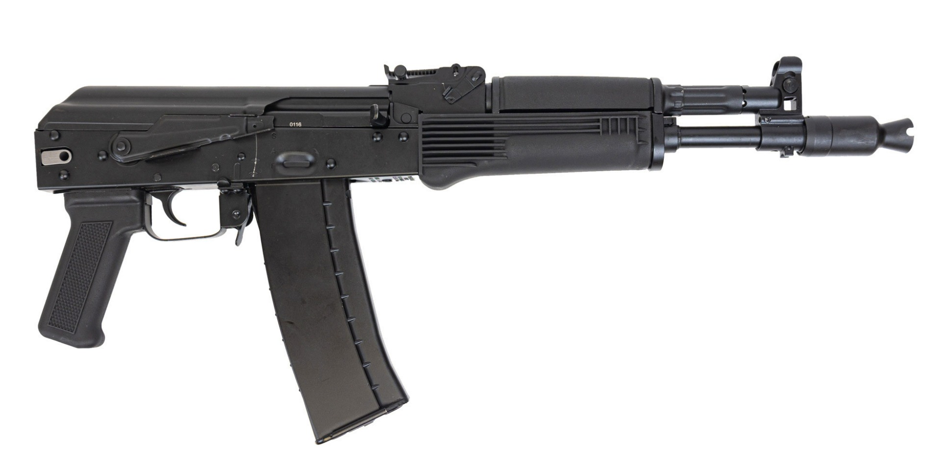 PSA AK-102 Classic Pistol with Toolcraft Trunnion, Bolt, and Carrier, Black