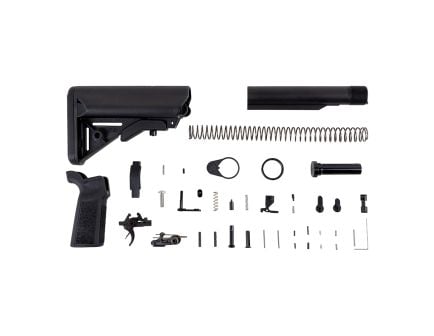 PSA Sabre-15 Lower Build Kit with Sabre Stock and Grip, Black