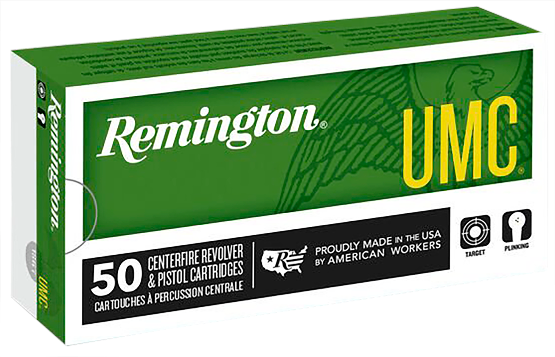 Remington Ammunition 23734 UMC 357Sig 125gr Full Metal Jacket 50 Per Box/10 Case - No Credit Card Fees - Low, flat rate shipping