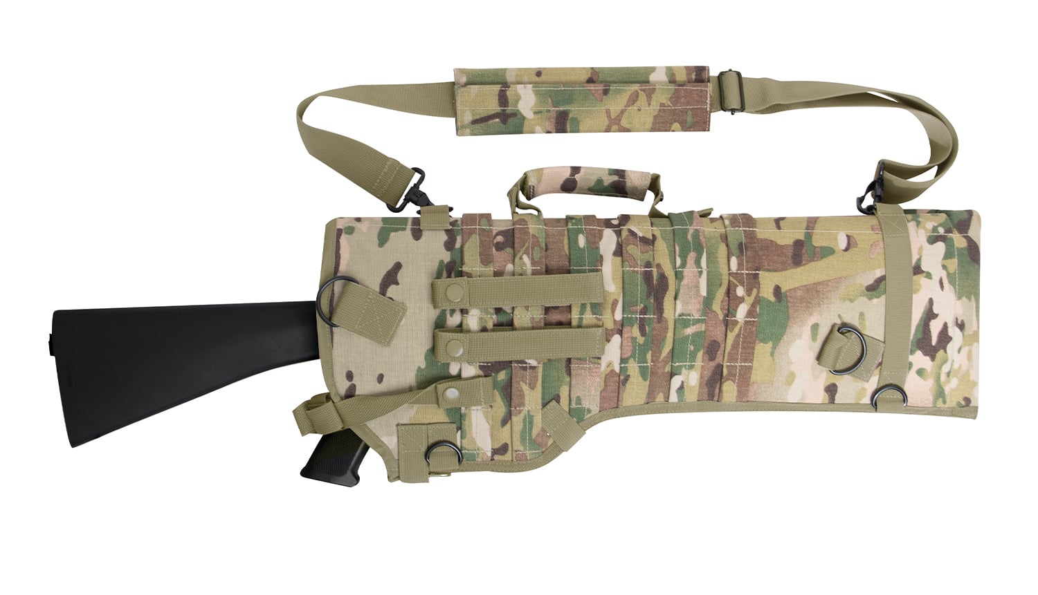 Rothco Tactical Molle Rifle Scabbard - Multicam