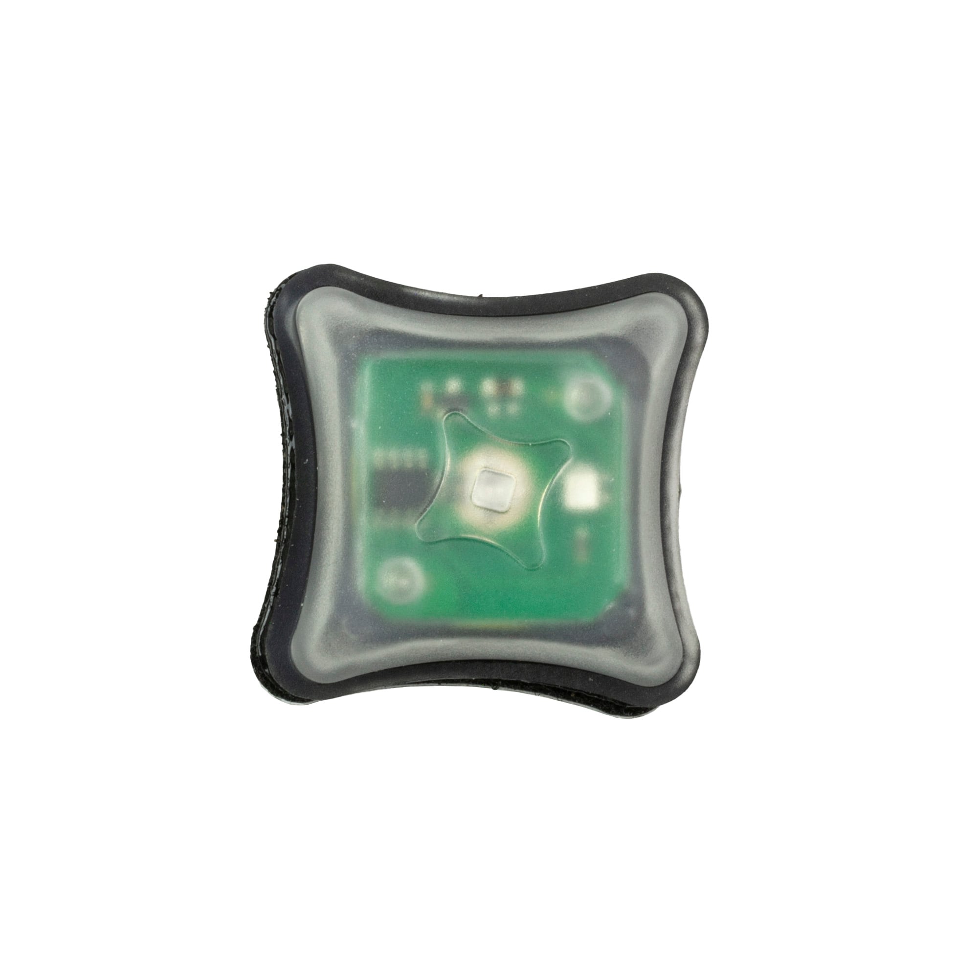 Unity Tactical SPARK, Marker Light, Green, All Polymer Construction, Velcro Backer, Black