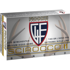 Fiocchi 270SCA Extrema Hunting 270 Winchester 130 GR Spitzer Boat Tail - 20rd Box