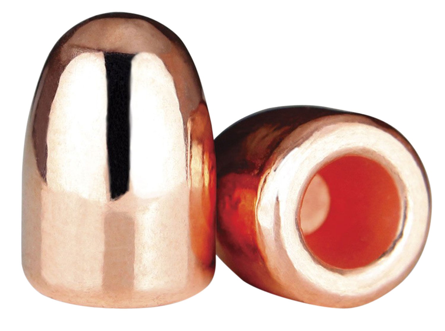 Berrys Bullets Superior Plated .380 ACP 100 gr 0.356" Hollow Base Round Nose Pistol Bullet, 250/pack - 12535
