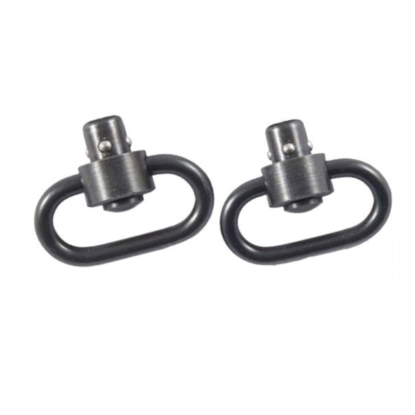 Outdoor Connection QD Pushbutton Swivel for Swivel Mounting Points - Secure and Black - PBS19122