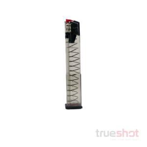 ETS - Omega Mag - 9mm - 30 Round - Clear - Steel / Polymer Magazine