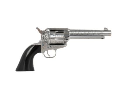 Taylors & Company 1873 Cattleman .357 Magnum Revolver 5.50" 6rds, Stainless Photo Engraved - 555158
