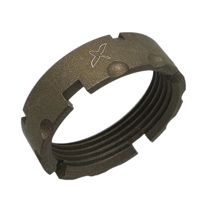 Forward Controls Design CNF Billet Castle Nut, Burnt Bronze