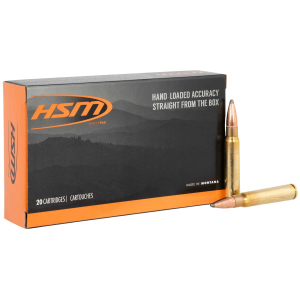 HSM 8MAUSER5N   8mmMauser 195gr Soft Point 20 Per Box/20 Case