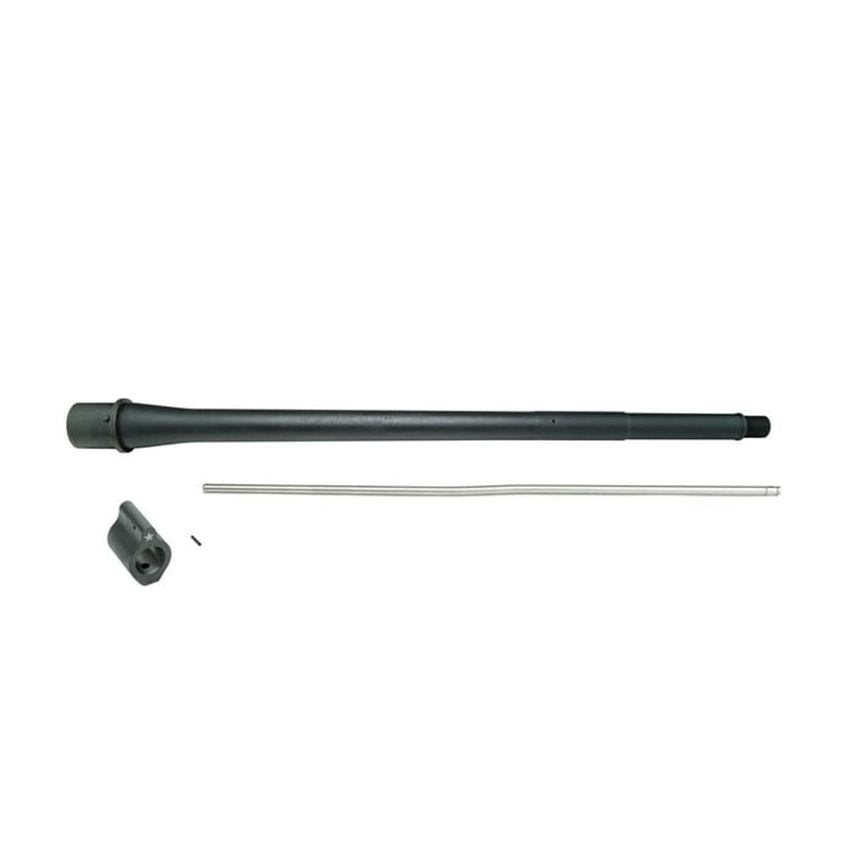Bravo Company Mid-Length Enhanced Lightweight Barrel Assembly 5.56x45mm 14.50", Black