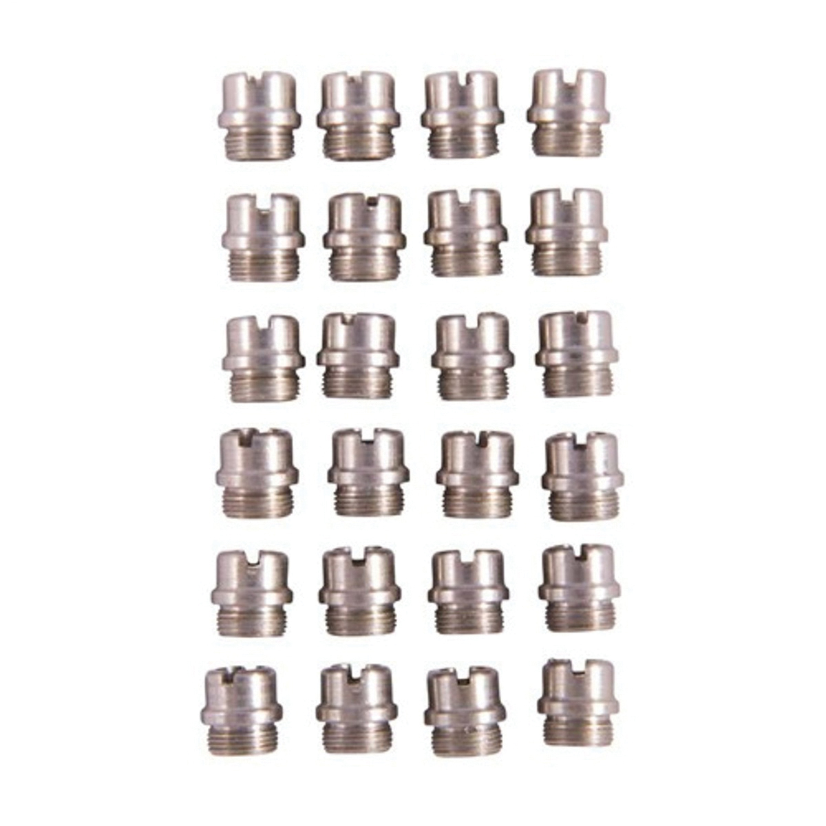 Brownells 24-Pack Stock Bushing Fits 1911, Silver