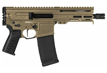 DISSENT MK4 9mm Pistol - 6.5" Coyote Tan