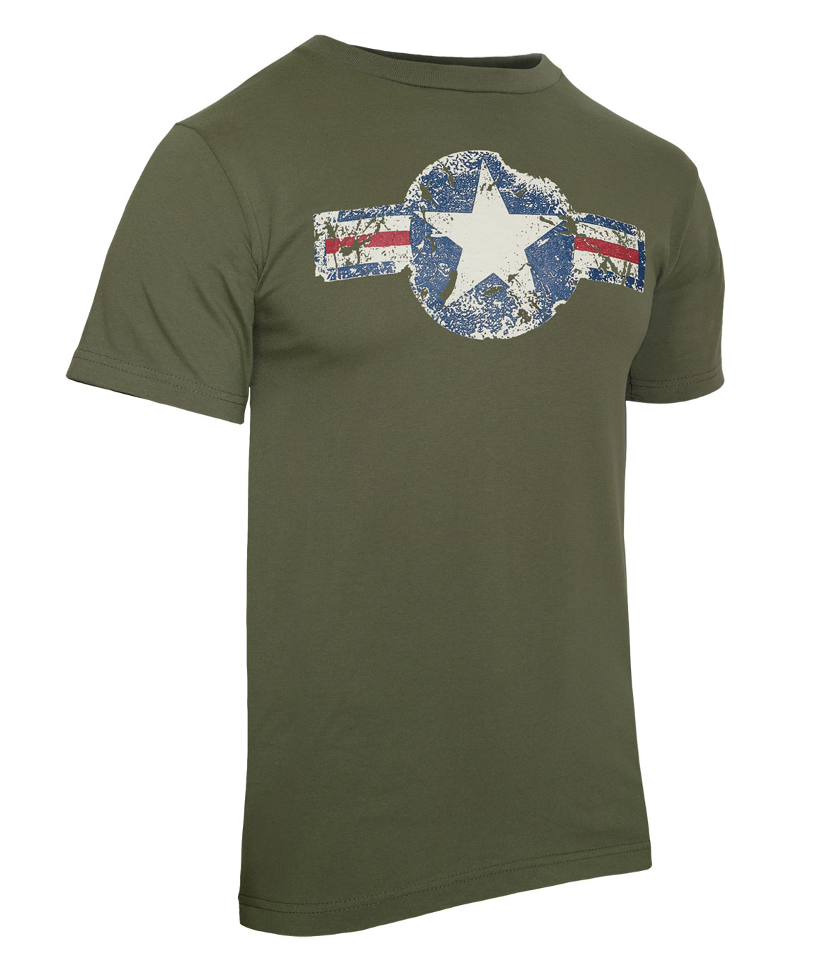 Rothco Vintage Air Corps T-Shirt - Olive Drab, Medium