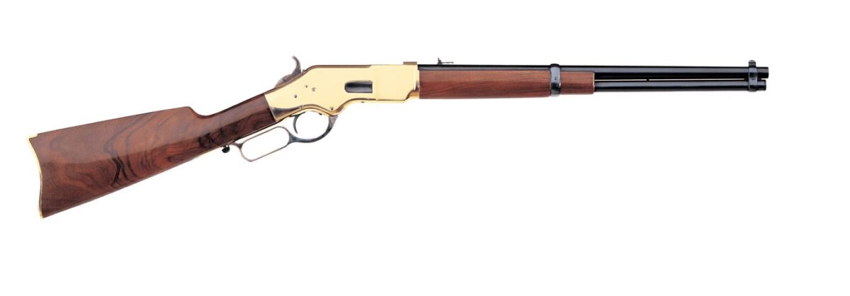 Taylor's & Company 1866 CARBINE 38SPL BL/WD 19" BRASS RECEIVER