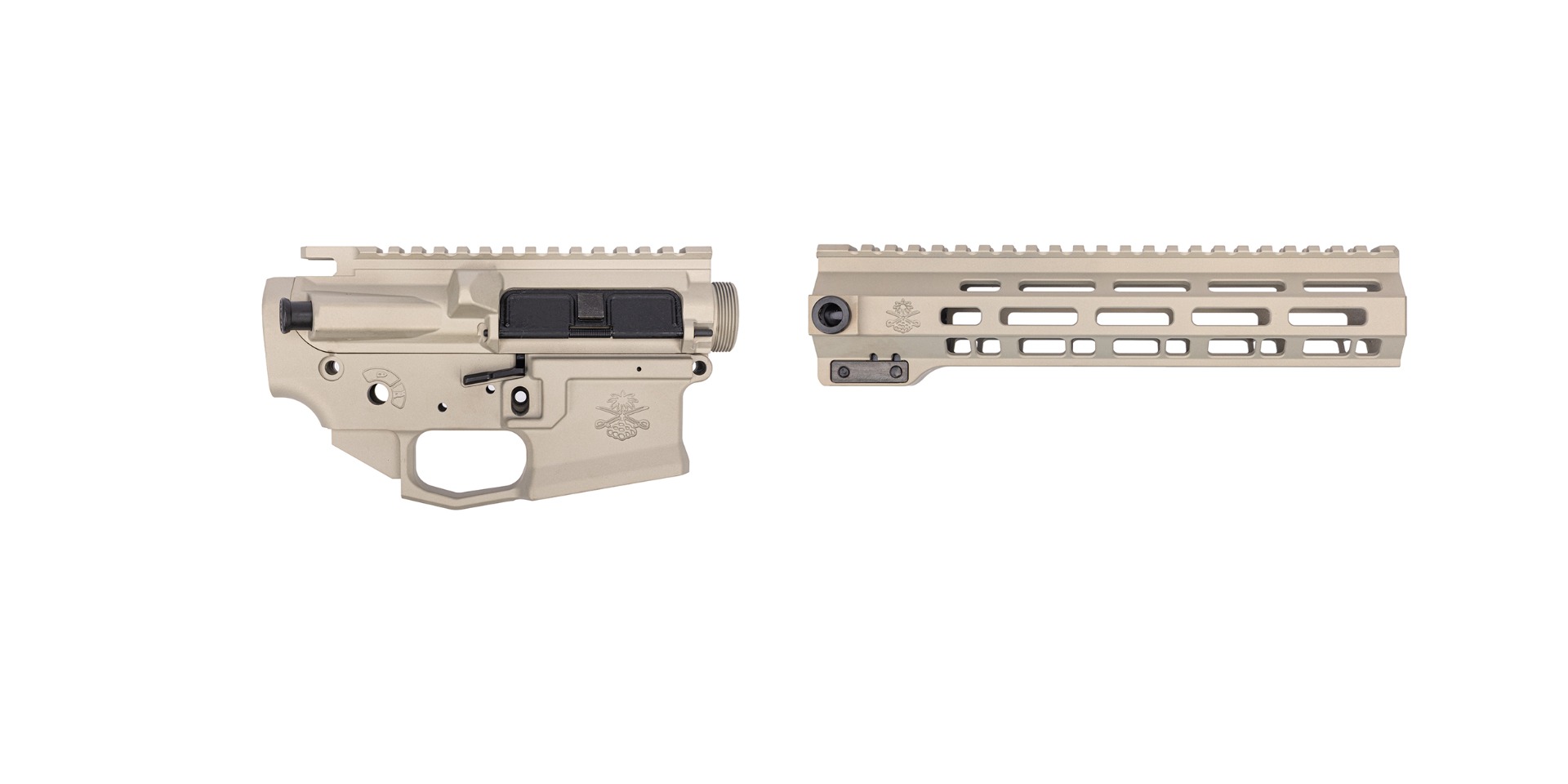 Sabre-15 Enhanced Builder Set - 9.75" QDSM V2 Rail, Champagne