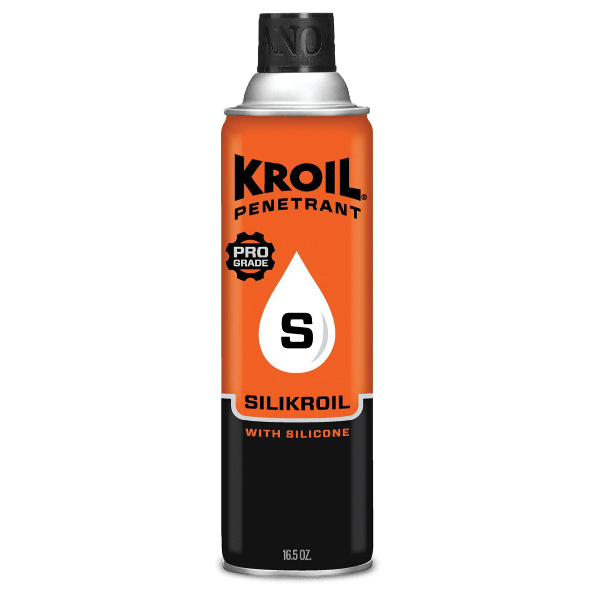 Kroil SILIKROIL Penetrant Oil w/Silicon, 16.50 oz Aerosol Can Red
