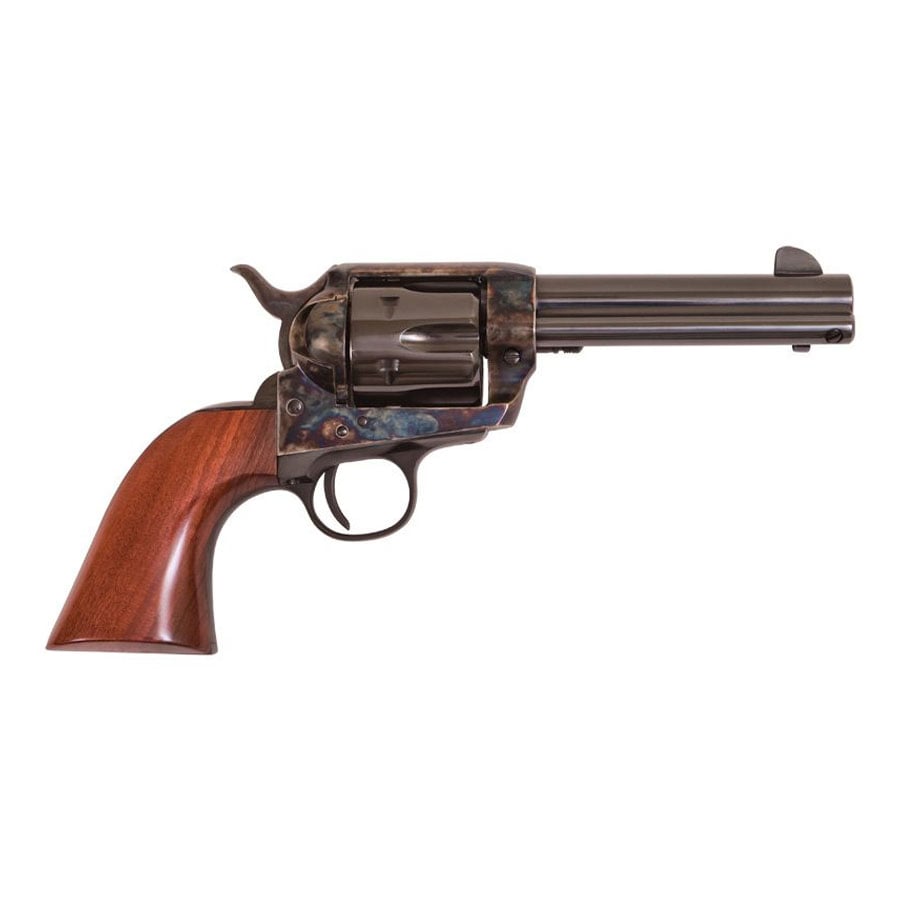 CIMARRON FRONTIER 38SPL/357MAG – PW FS 4.75″ CC/BLUED WALNUT - No Credit Card Fees - Free Shipping