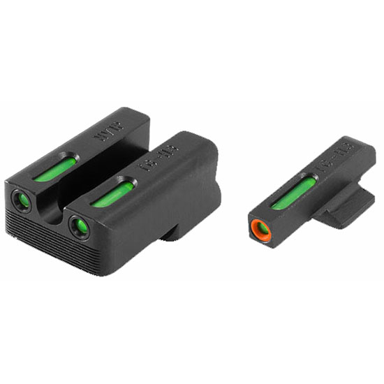 TRUGLO TFX CZ P10 Pro Orange Fiber Optic Sights