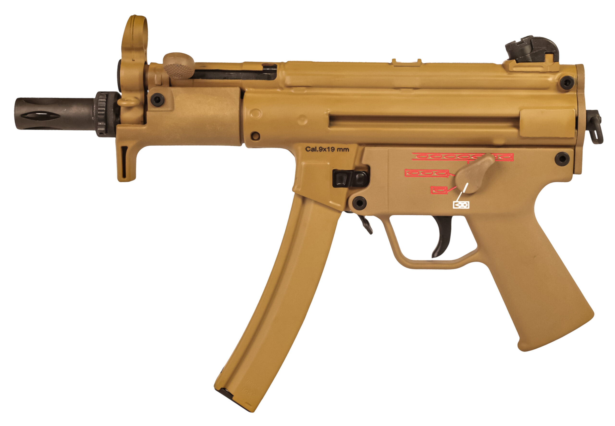Century Arms AP5-P 9mm Pistol 30rd - FDE Navy