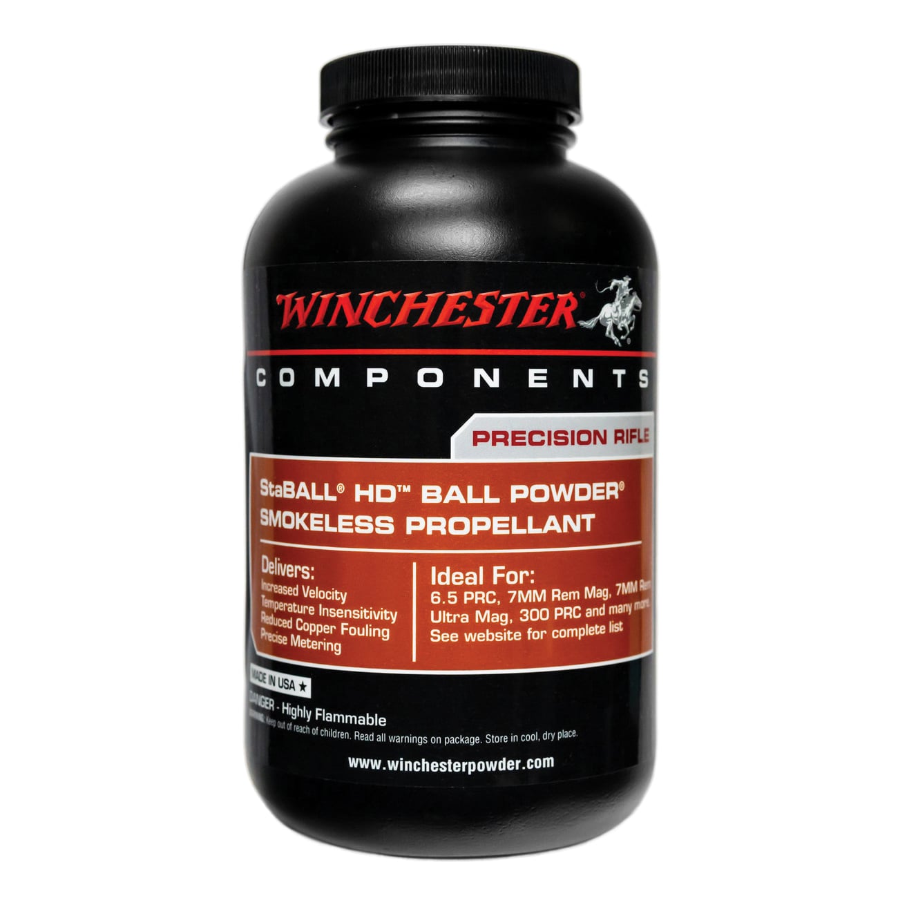 Winchester StaBALL HD 1 lb Rifle Powder - STABALLHD1