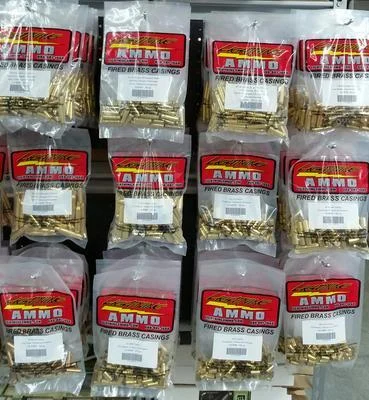 Lightning Ammo Reman. Cleaned Polished Brass .38 Spl 100/ct Bag