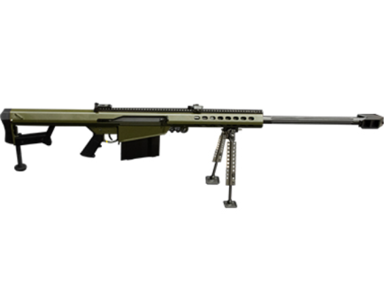 BARRETT 82A1 29" 50BMG 10rd Semi-Auto Rifle, OD Green