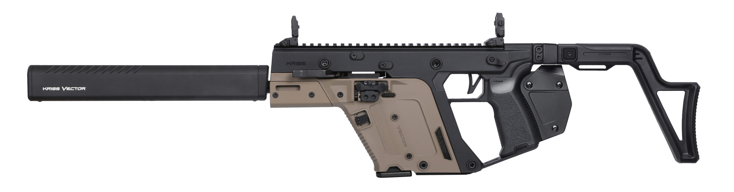 KRISS USA Vector CRB G3 .45 ACP BK/FDE CA