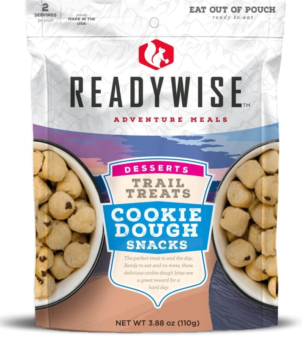 ReadyWise Freeze Dried Cookie Dough 6 Count Trail Treats - RW05-013