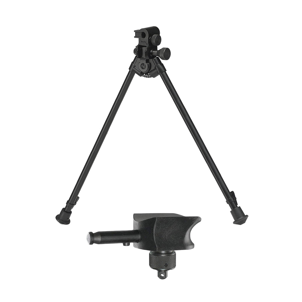 Versa-Pod Model 3 Standard Sitting Bipod w/Universal Adapter 15" - 23", Black