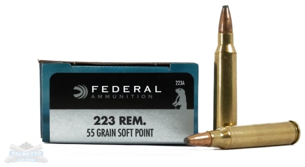 Federal 223A Power-Shok 223Rem 55gr Jacketed Soft Point 20 Per Box/10 Case - No Credit Card Fees - Low, flat rate shipping