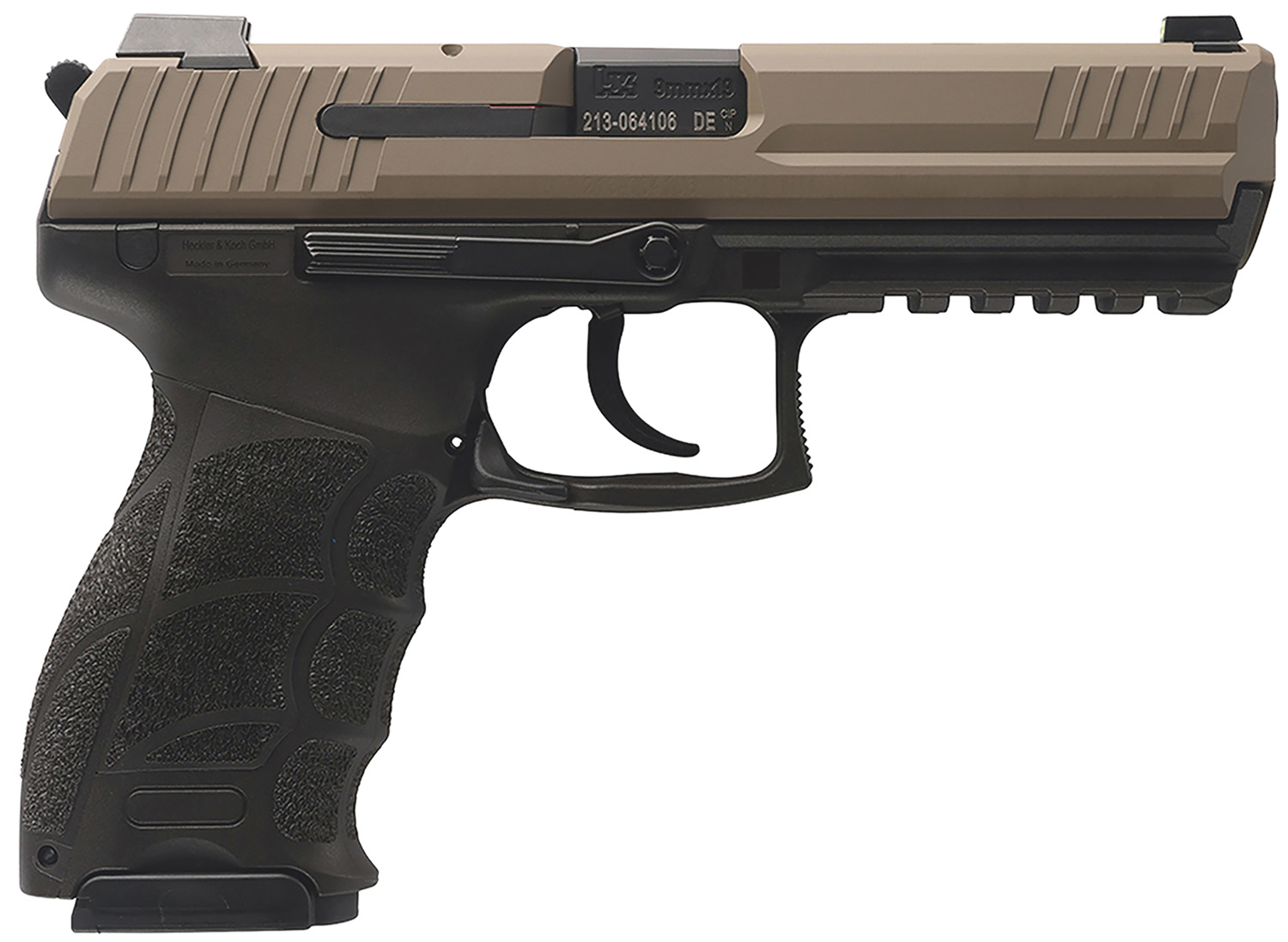 HK P30L V3 FDE 9mm Pistol - 15+1 Capacity