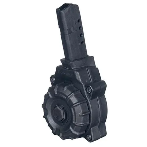 ProMag DRMA34 Glock Compatible  9mm Luger G43 30rd Black Drum
