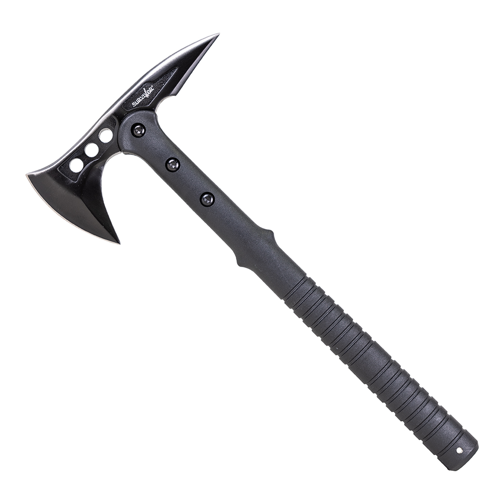 Master Cutlery Survivor Transgressor Tomahawk, Black - SV-AXE002BKCS