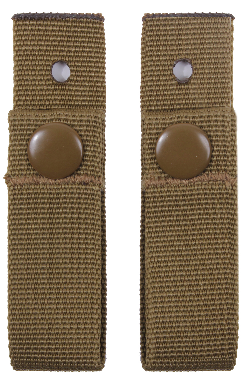 Rothco Mich Helmet Goggle Straps - Coyote Brown