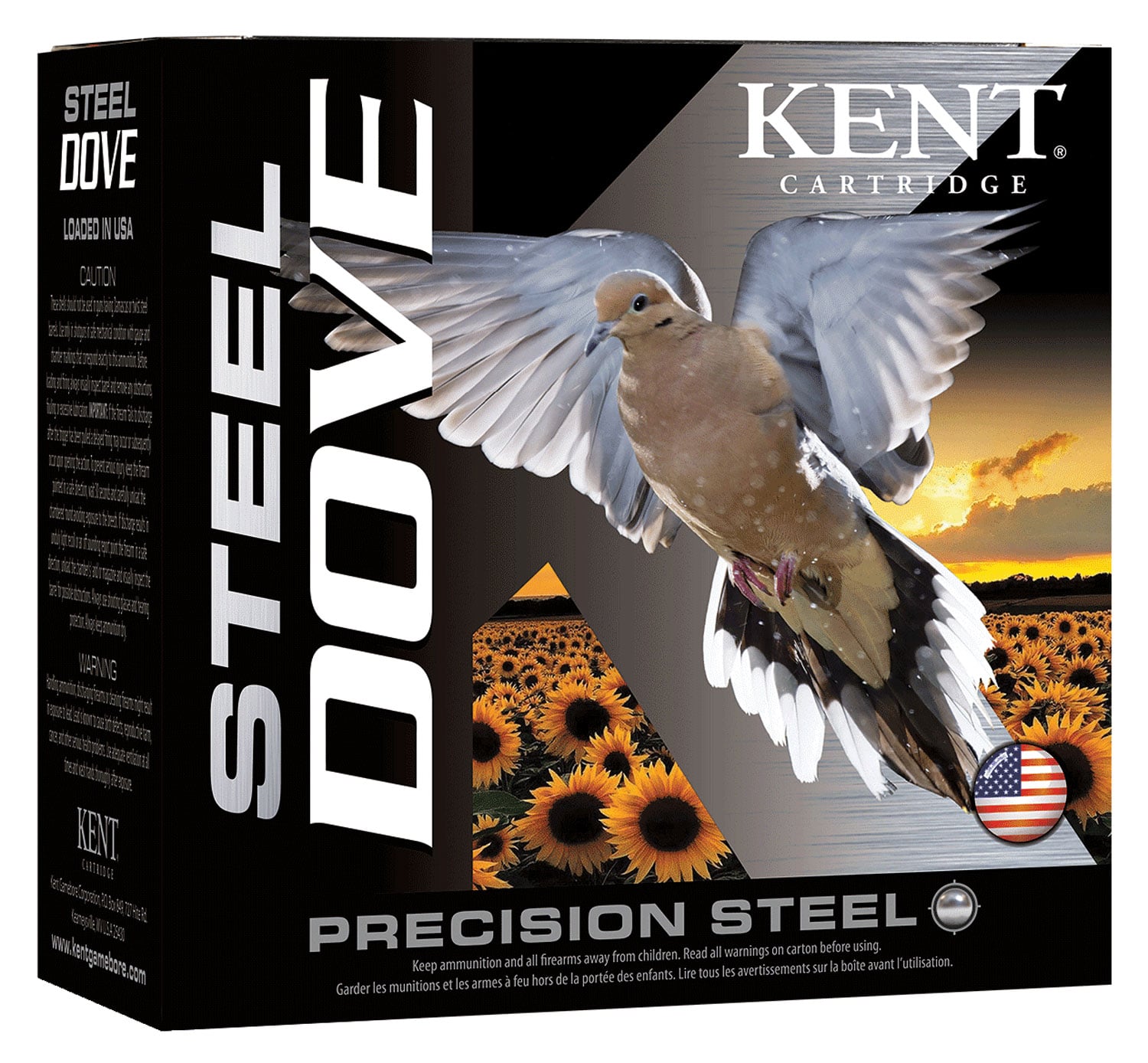 Kent Cartridge K12SD286 Steel Dove 12Gauge 2.75″ 1oz 6Shot 25 Per Box/10 Case - No Credit Card Fees - Low, flat rate shipping