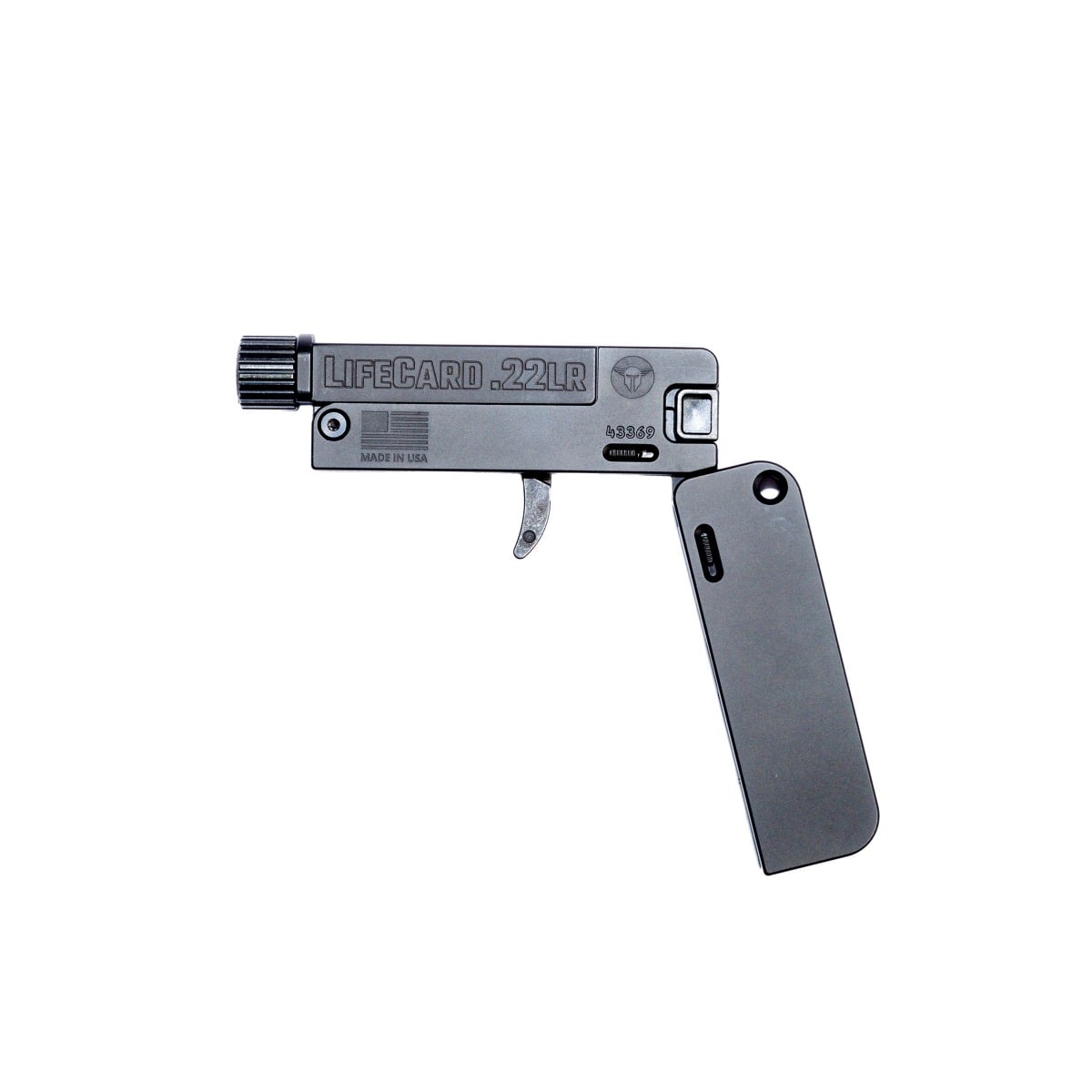 Trailblazer Lifecard .22LR Pistol 2.5" 1rd Threaded Barrel, Black - LC1-T