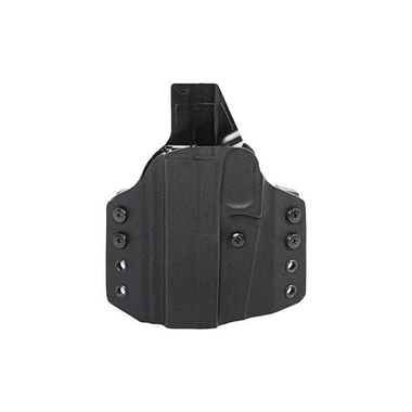 Uncle Mike's CCW 1911 4" & 5" Boltaron Holster, Right Hand, Black