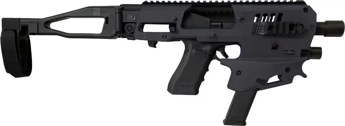 CAA MCK MICRO CONVERSN KIT GEN - 2 FOR GLOCK 9/40 BRACE BLACK