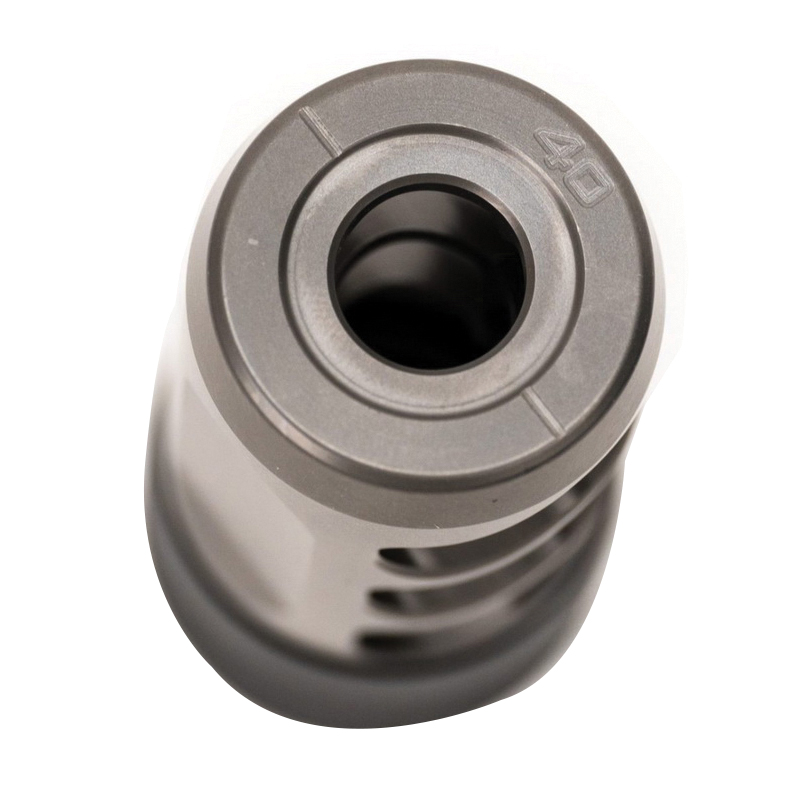 Area 419 Hellfire-Ti Self Timing Muzzle Brake 5/8-24, Gray