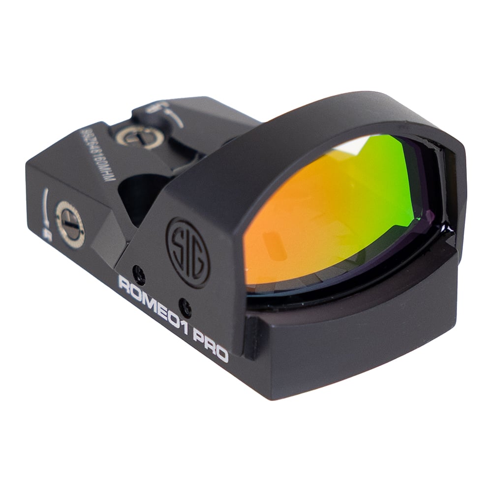 SIG Sauer ROMEO1 PRO Red Dot 1x30mm 6 MOA, Black - SOR1P101