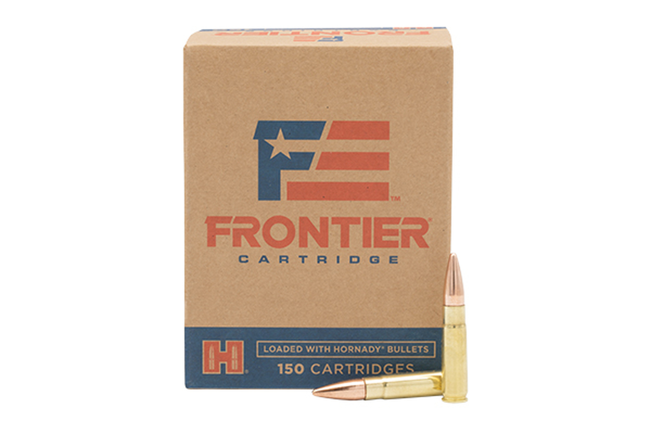 HORNADY FRONTIER 300 BLACKOUT 125GR FMJ 150RD BX 1200RD CASE - No Credit Card Fees - Low, flat rate shipping