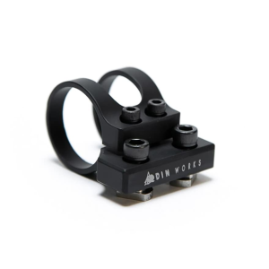 Odin Works Offset Weapon Light Mount for 1" Flashlights Black