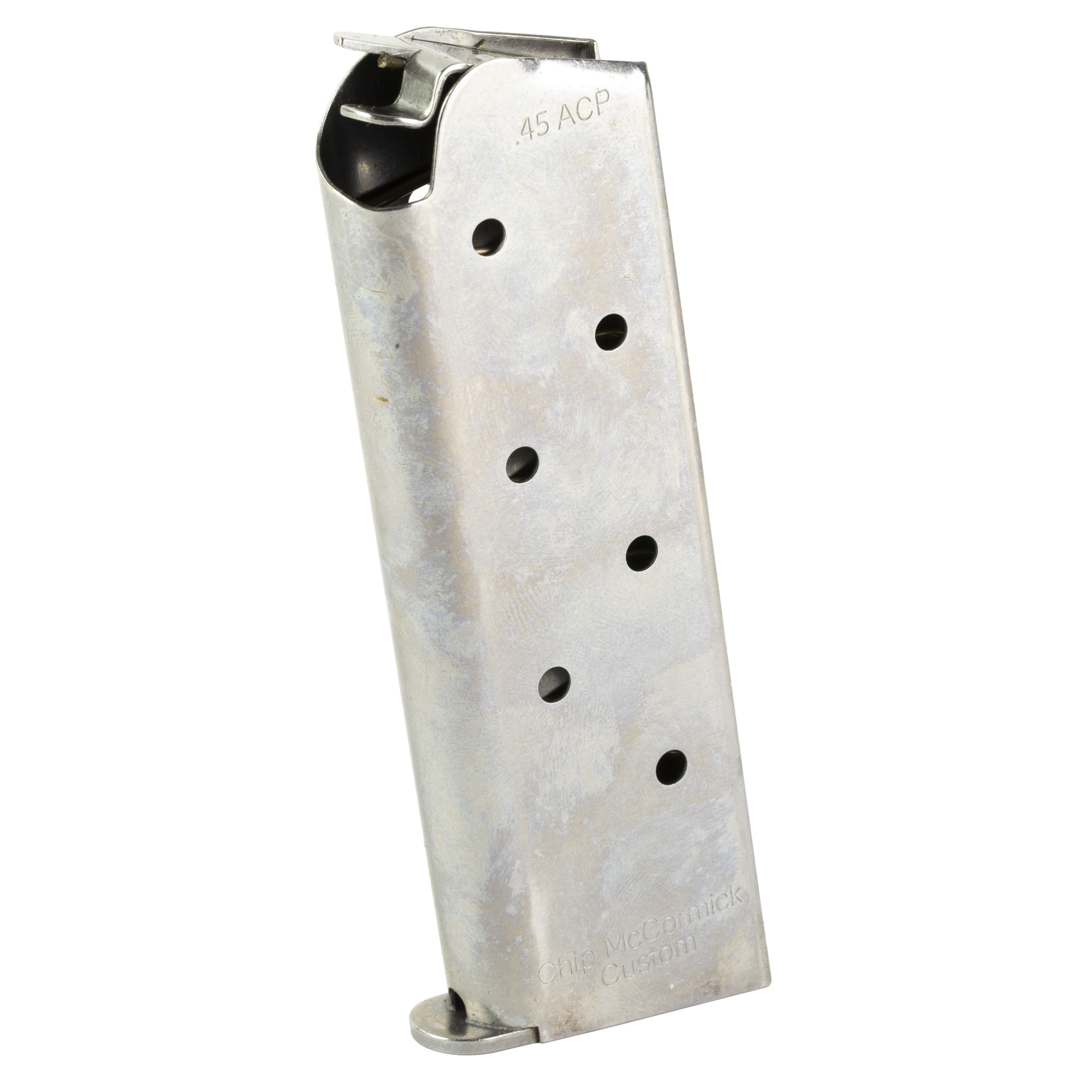 CMC Magazine, Classic Compact, 45ACP, 7 Rounds, fits Compact 1911, Stainless - MCL45CP7