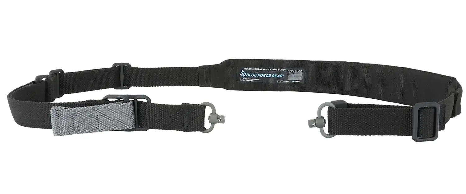 Blue Force Gear VCAS2TO1PB200AABK Vickers 221 Black Cordura 57"-67" OAL Padded Rifle