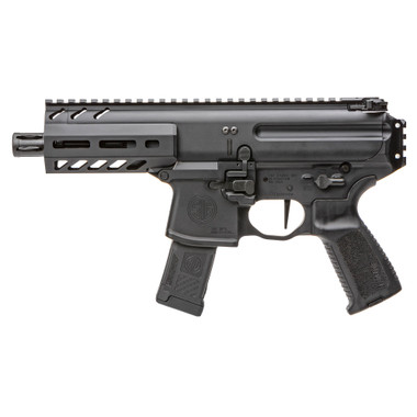 SIG SAUER MPX K 9MM 4.5” PISTOL, BLACK, NO BRACE - PMPX-4B-9-NB