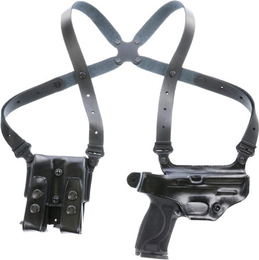 Galco Miami Classic Shoulder Holster System, Right Hand, Black