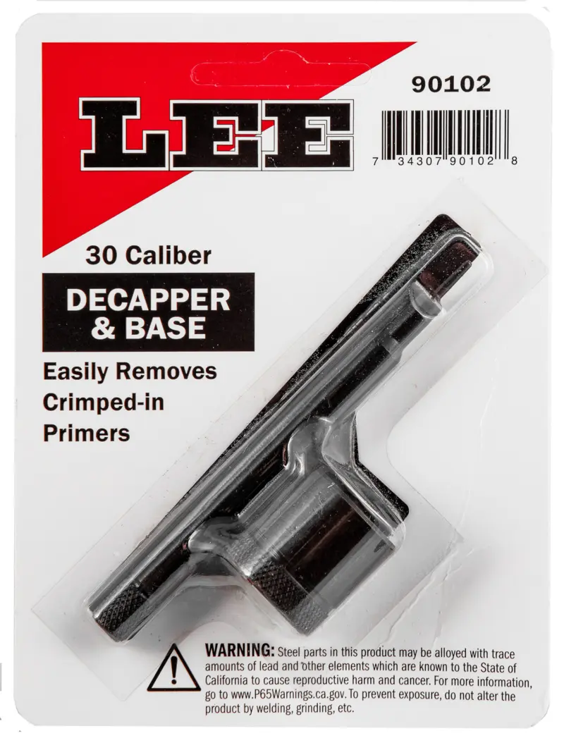 Lee Precision 90102 Decapper Base 30 Caliber